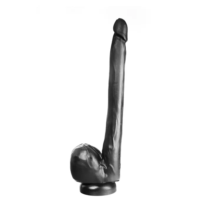 515 Dildos 515 line Dildo 305 x 33 cm Met Zuignap Zwart