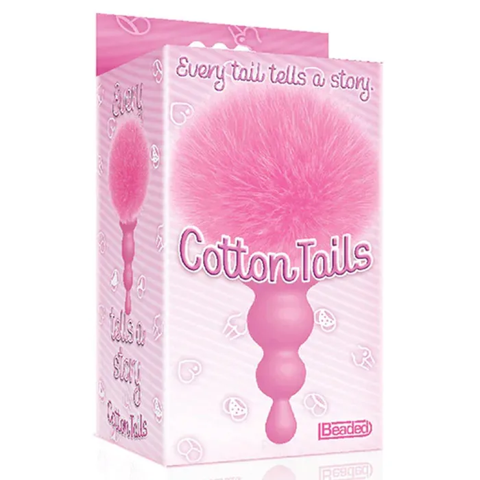 Anal The 9s Cottontails Bunny Tail Butt Plug Beaded Icon Brand