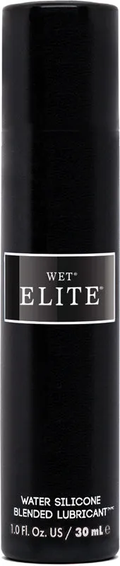 Anal Wet WET Elite Black Water Silicone Blend Lubricant