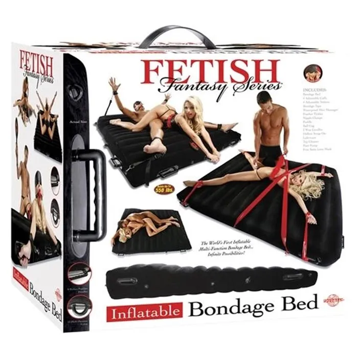 Couples Pipedream Fetish Fantasy Inflatable Bondage Bed