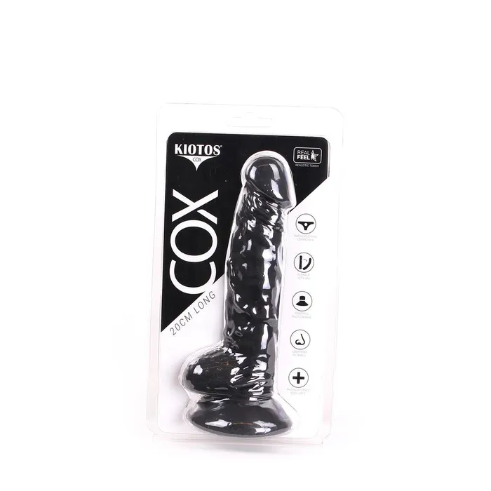 Dildos | Kiotos COX Kiotos Cox - Dildo 20 x 4 cm - Zwart