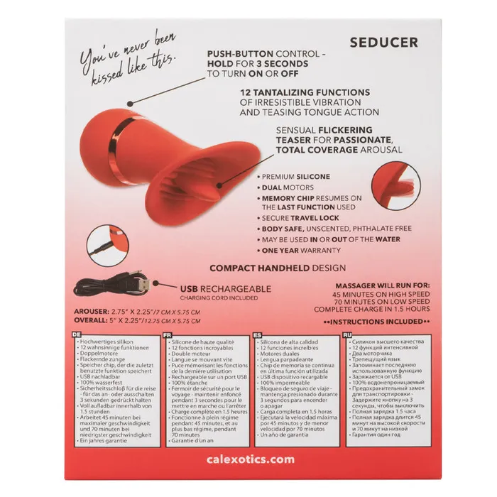 French Kiss Seducer | California Exotic Female Sex Toys
