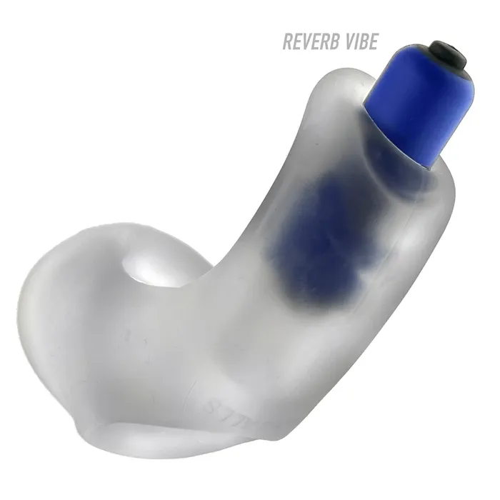 Hünkyjunk - Buzzfuck - Vibrerende Cocksling - Transparant Ice | Hünkyjunk Vibrators