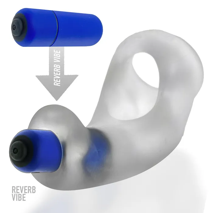 Hünkyjunk - Buzzfuck - Vibrerende Cocksling - Transparant Ice | Hünkyjunk Vibrators