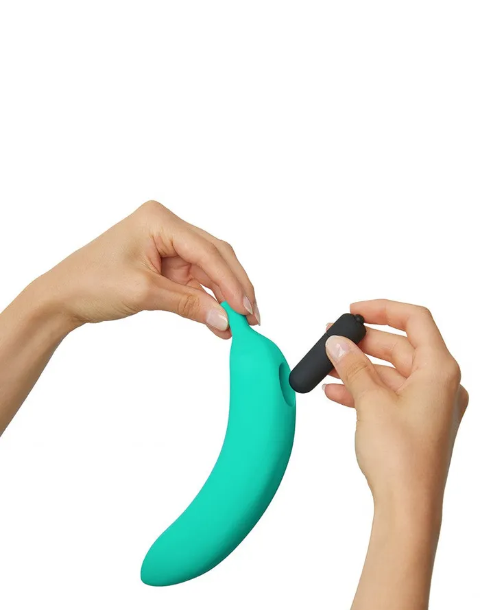 Love to Love Vibrators | Love to Love - Oh Oui Banaan Vibrator - Turquoise