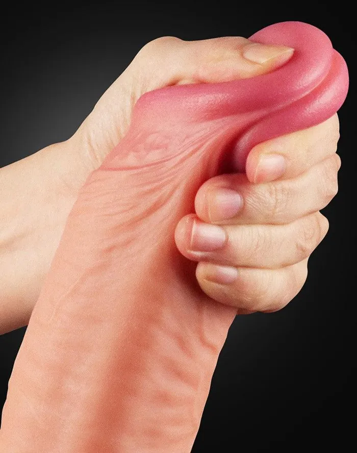 Lovetoy - Realistische XXL Dildo 30.5 cm - Lichte Huidskleur | Lovetoy Dildos