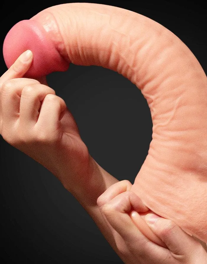 Lovetoy - Realistische XXL Dildo 30.5 cm - Lichte Huidskleur | Lovetoy Dildos
