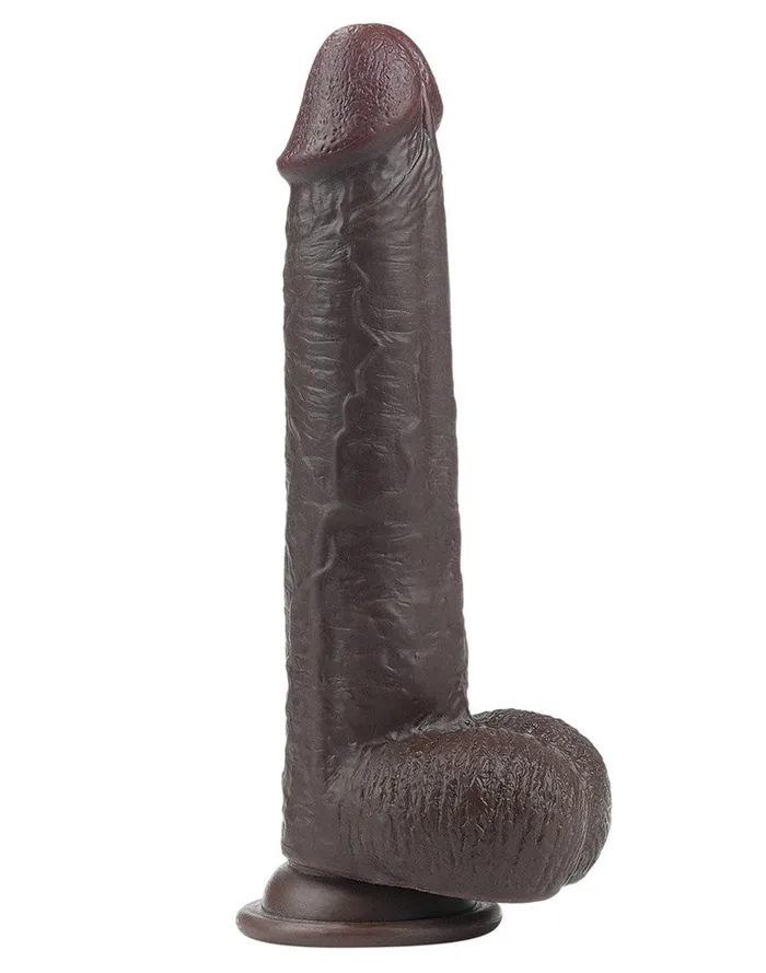 Lovetoy Realistische XXL Dildo Met Zuignap 23 x 4 cm Bruin Lovetoy Dildos