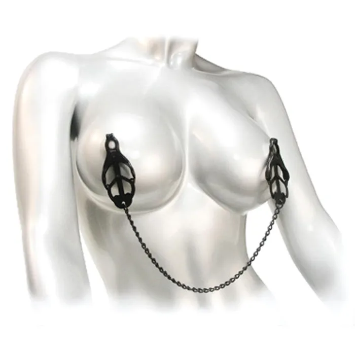 Monarch Clover Tepelklemmen - Zwart | Perfect Lover Vibrators Monarch Clover Tepelklemmen - Zwart | Perfect Lover Vibrators