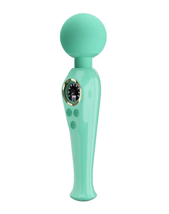 Pretty Love - Skyler - Wand Vibrator - Met LCD Display - Turquoise | Pretty Love Vibrators