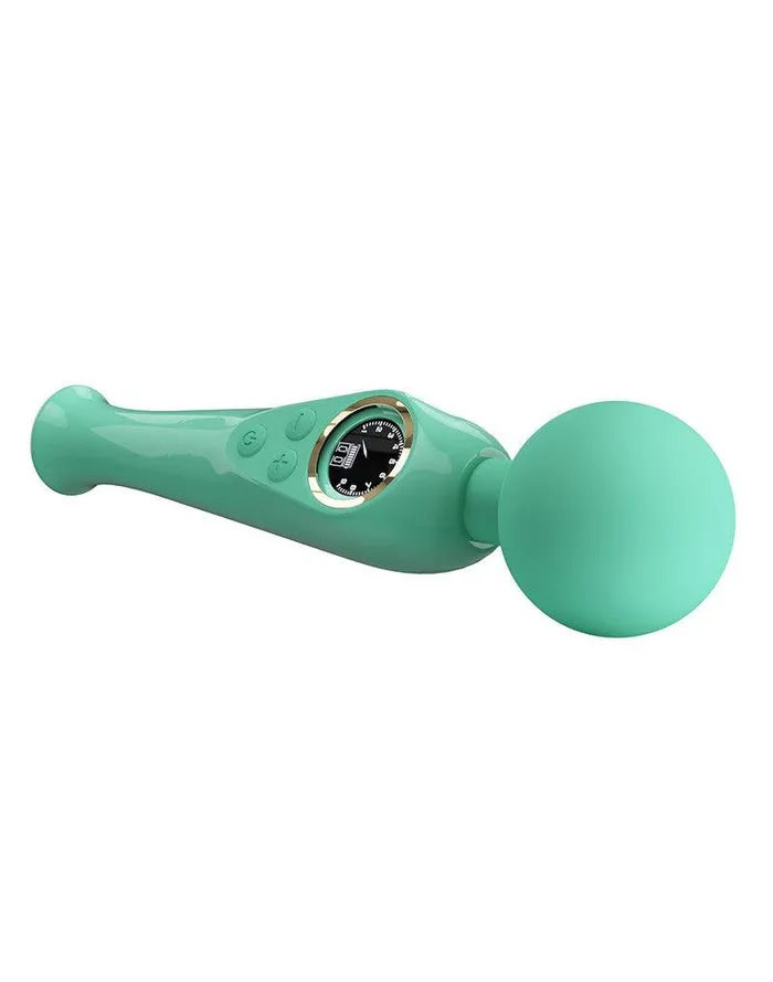 Pretty Love - Skyler - Wand Vibrator - Met LCD Display - Turquoise | Pretty Love Vibrators