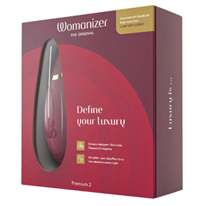 Standard Innovations Female Sex Toys Womanizer Premium 2 Suction Stimulator Standard Innovations Female Sex Toys Womanizer Premium 2 Suction Stimulator