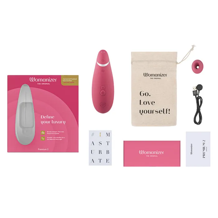 Standard Innovations Female Sex Toys | Womanizer Premium 2 Suction Stimulator