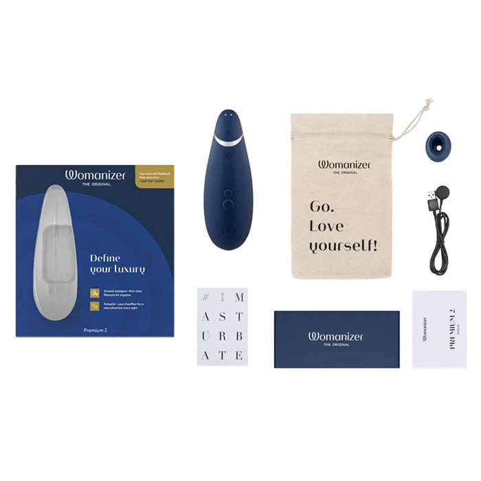 Standard Innovations Female Sex Toys | Womanizer Premium 2 Suction Stimulator