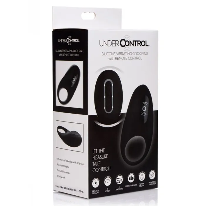 XR Brand Male Sex Toys Silicone Vibrating Cock Ring with Remote Control