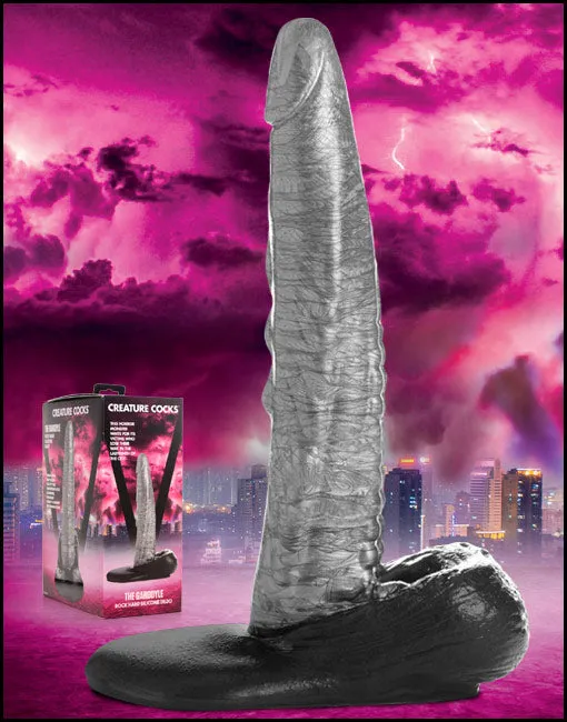 XR PLAY HARD Dildos | The Gargoyle Rock Hard Silicone Dildo