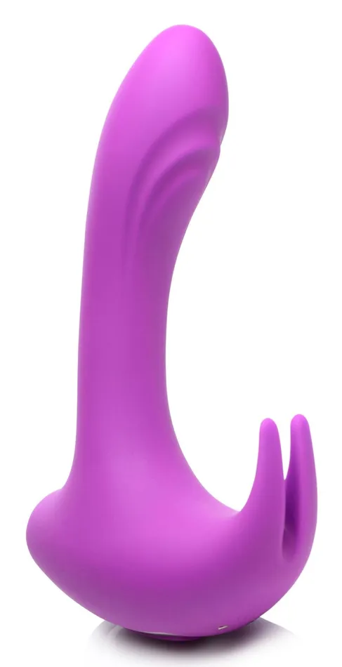 12x Lux Rocker Pulsing and Vibrating G-Spot Rabbit Vibrator - Pink | XR Brands Vibrators
