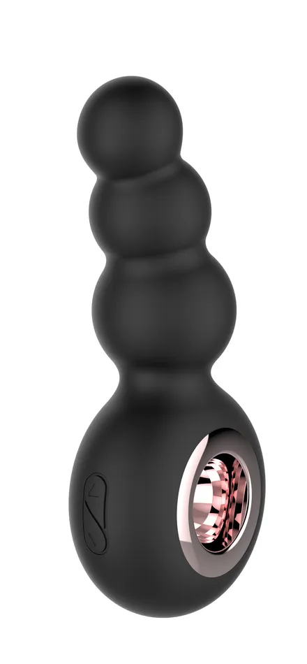 Anal | Gender Fluid Gender Fluid Quiver Anal Ring Bead Vibrator - Black
