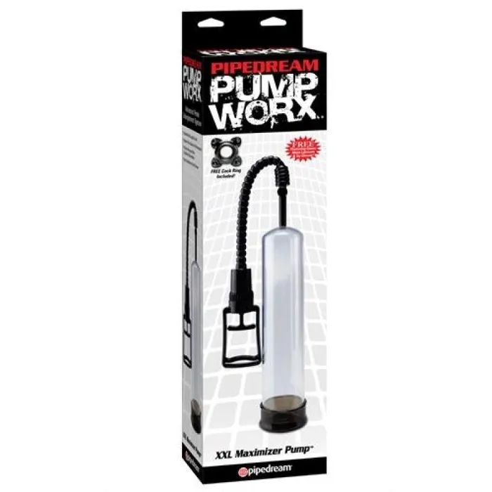 Anal Pipedream Pump Worx XXL Maximizer Pump Black