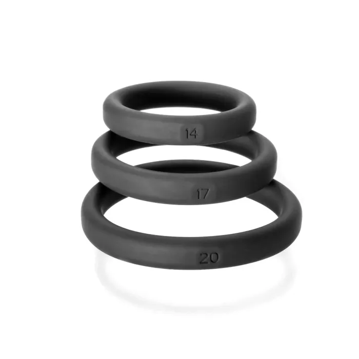 Anal Xact Fit 3 Premium Silicone Rings 14 17 20 Perfect Fit