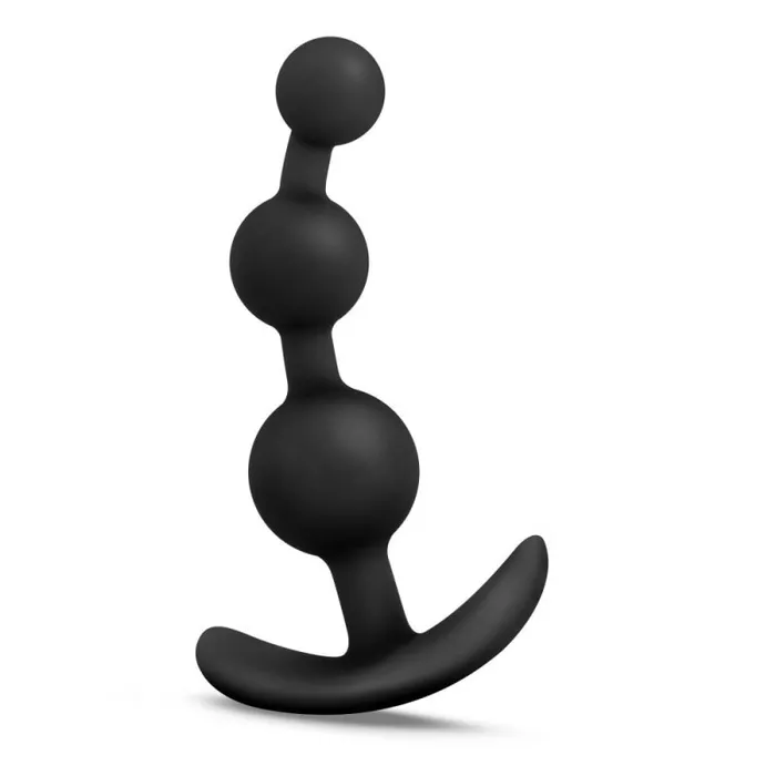 Blush Novelties Anal | Anal Adventures - Platinum - Small Anal Beads - Black Blush Novelties Anal | Anal Adventures - Platinum - Small Anal Beads - Black