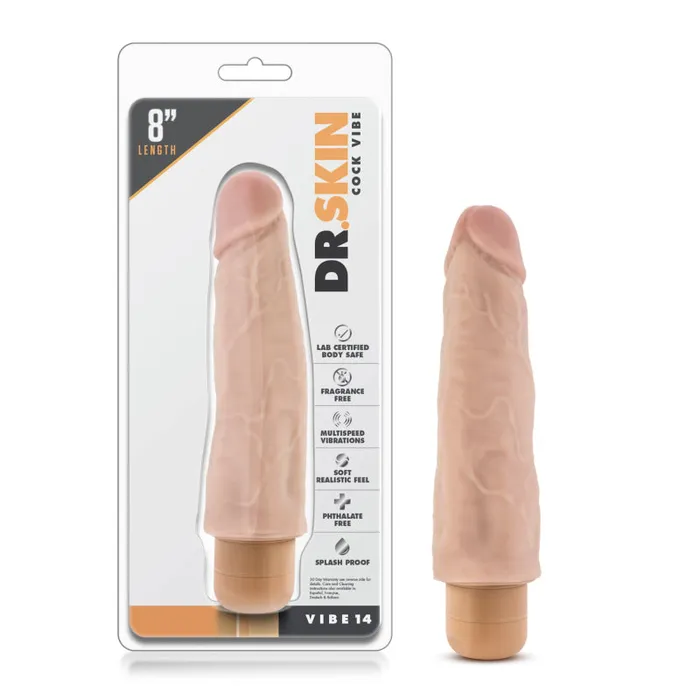 Blush Novelties Dr. Skin - Cock Vibe 14 - Beige | Vibrators Blush Novelties Dr. Skin - Cock Vibe 14 - Beige | Vibrators