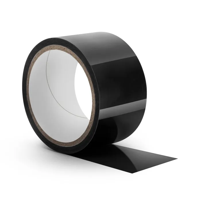 Blush Novelties Temptasia Bondage Tape 60 Feet Black Anal