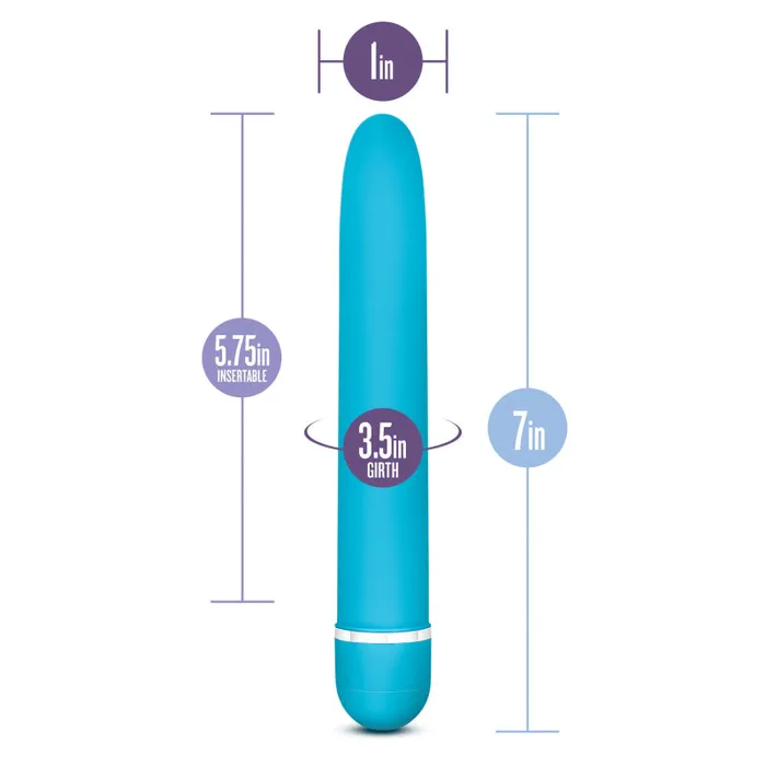 Blush Novelties Vibrators | Rose - Luxuriate - Blue Blush Novelties Vibrators | Rose - Luxuriate - Blue