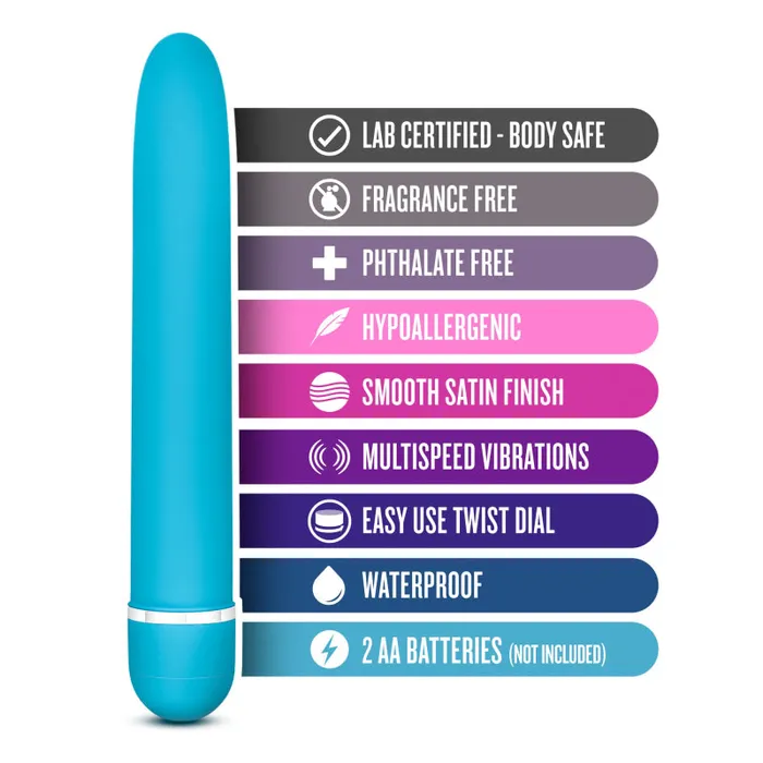 Blush Novelties Vibrators | Rose - Luxuriate - Blue Blush Novelties Vibrators | Rose - Luxuriate - Blue