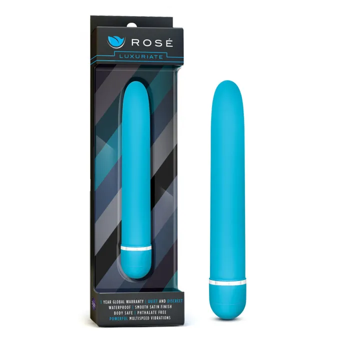 Blush Novelties Vibrators | Rose - Luxuriate - Blue Blush Novelties Vibrators | Rose - Luxuriate - Blue