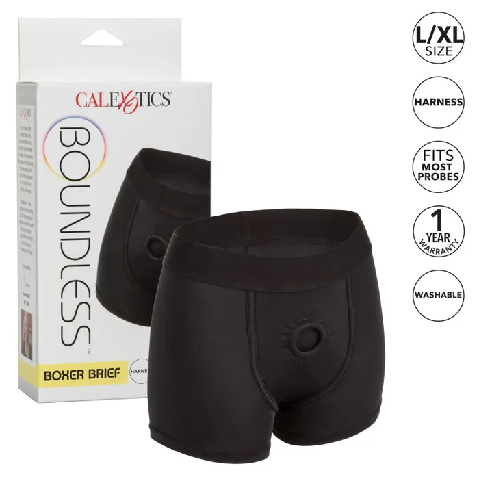 Calexotics Boundless Boxer Brief - L/xl | Female Sex Toys Calexotics Boundless Boxer Brief - L/xl | Female Sex Toys