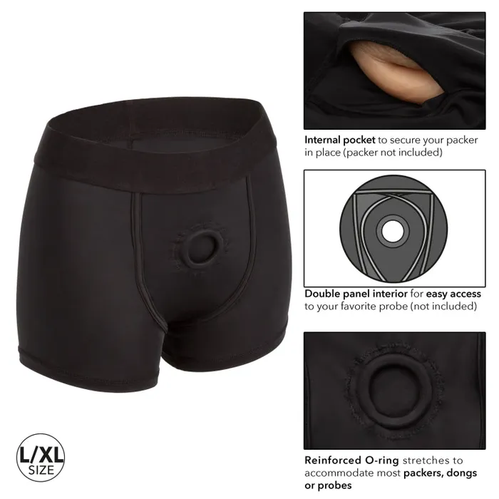 Calexotics Boundless Boxer Brief - L/xl | Female Sex Toys Calexotics Boundless Boxer Brief - L/xl | Female Sex Toys