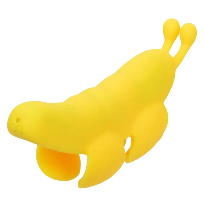 Calexotics Neon Vibes the Butterfly Vibe Yellow Vibrators
