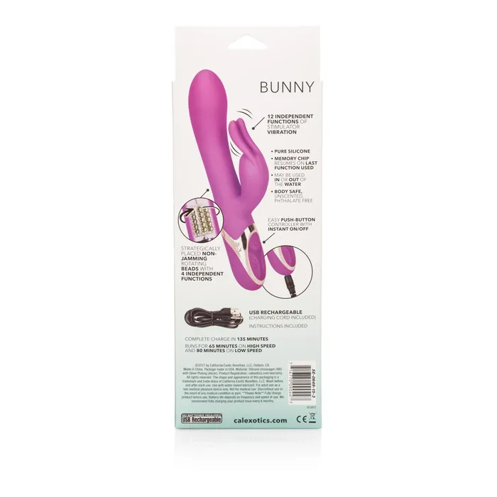 CalExotics Vibrators | Enchanted Bunny Rabbit Style Vibrator - CalExotics