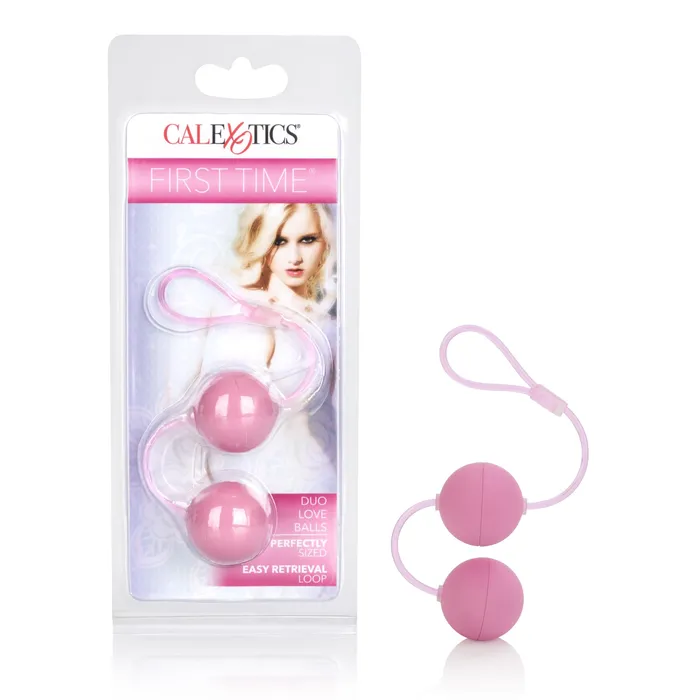 CalExotics Vibrators First Time Love Balls Duo Lovers Pink
