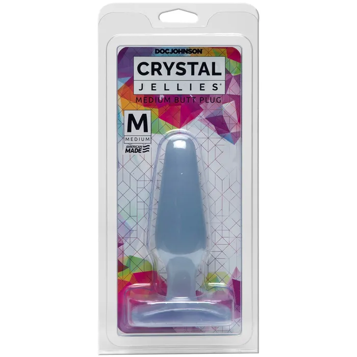 Crystal Jellies Butt Plug - Medium | Doc Johnson Anal Crystal Jellies Butt Plug - Medium | Doc Johnson Anal