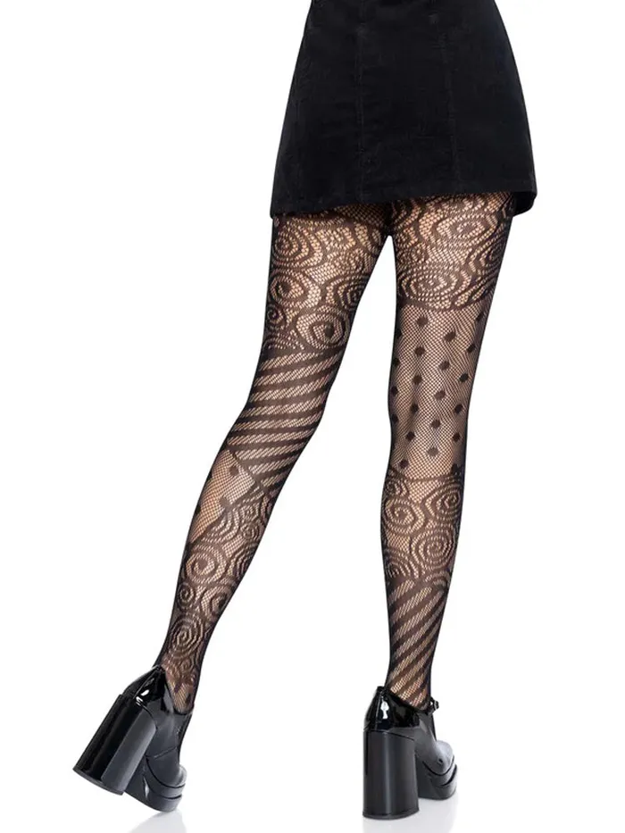 Doll Net Tights - One Size - Black | Leg Avenue Male Sex Toys