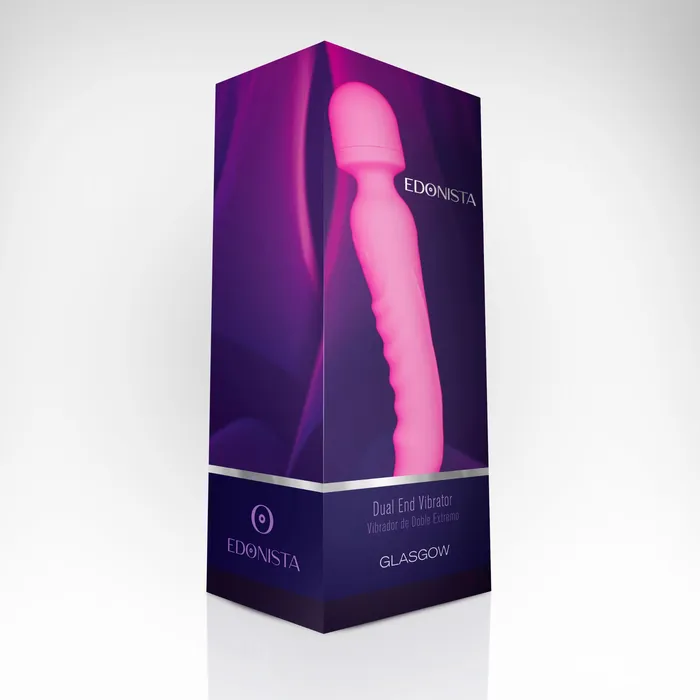 Edonista Vibrators | Edonista Glasgow Dual End Vibrator Fuchsia