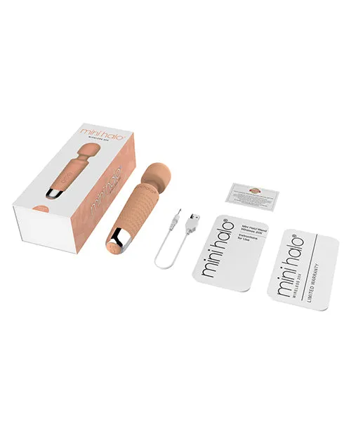 Female Sex Toys | Mini Halo Peach Fuzz Wand Rechargeable - Thank Me Now