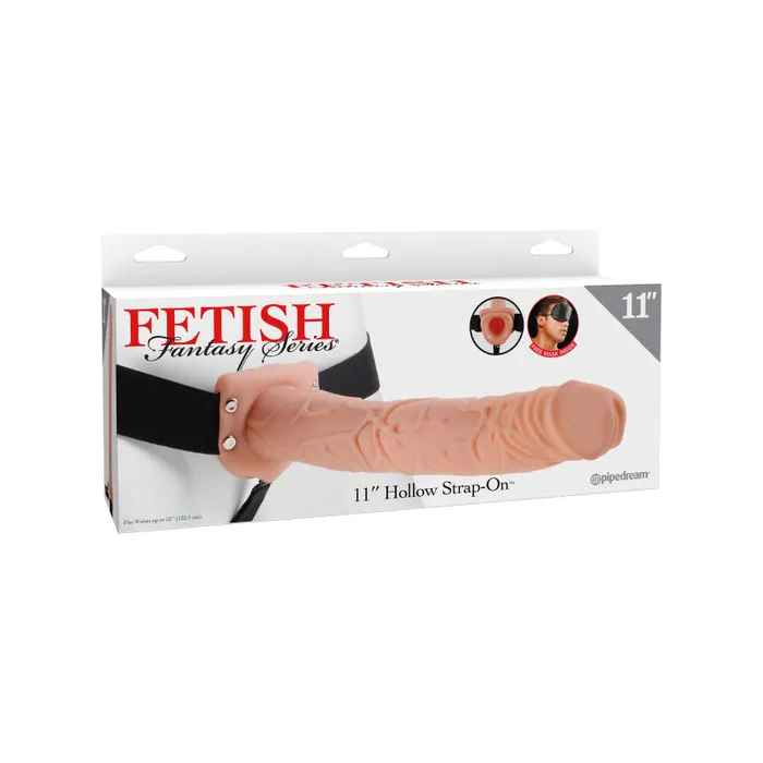 Fetish Fantasy Series 11 Inch Hollow Strap-on - Flesh | Pipedream Female Sex Toys Fetish Fantasy Series 11 Inch Hollow Strap-on - Flesh | Pipedream Female Sex Toys