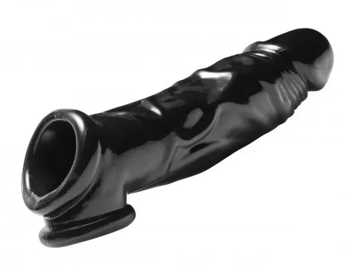 Fuk Tool Penis Sheath and Ball Stretcher | XR Brands Male Sex Toys