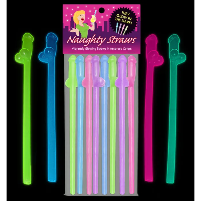 GlowintheDark Naughty Straws Kheper Games Female Sex Toys