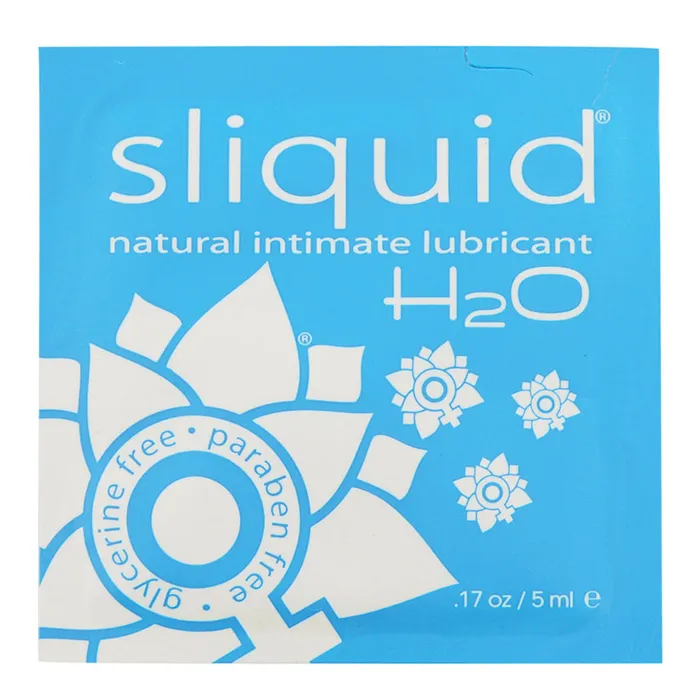 Holiday Vibrators Sliquid H2O Foil Packet 17oz