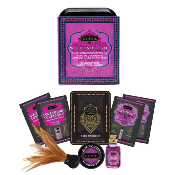 Kama Sutra Couples Weekender Kit Raspberry Kisses