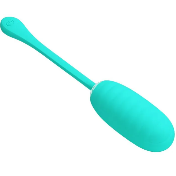 Kirk Rechargeable Vibrating Egg - Turquoise | Pretty Love Female Sex Toys Kirk Rechargeable Vibrating Egg - Turquoise | Pretty Love Female Sex Toys