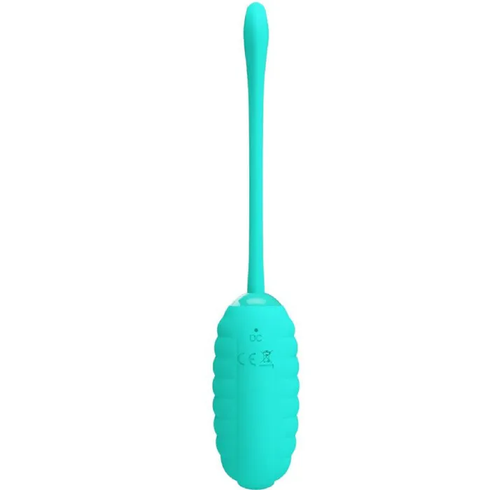 Kirk Rechargeable Vibrating Egg - Turquoise | Pretty Love Female Sex Toys Kirk Rechargeable Vibrating Egg - Turquoise | Pretty Love Female Sex Toys
