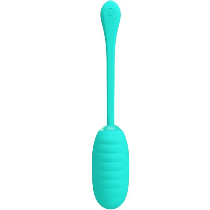 Kirk Rechargeable Vibrating Egg - Turquoise | Pretty Love Female Sex Toys Kirk Rechargeable Vibrating Egg - Turquoise | Pretty Love Female Sex Toys