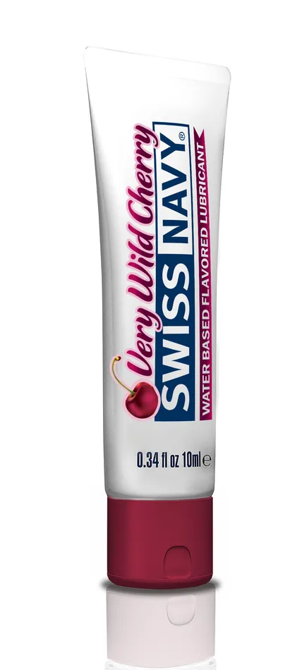 MD Science Lab Lubricants Swiss Navy Wild Cherry WaterBased Lubricant 10ml