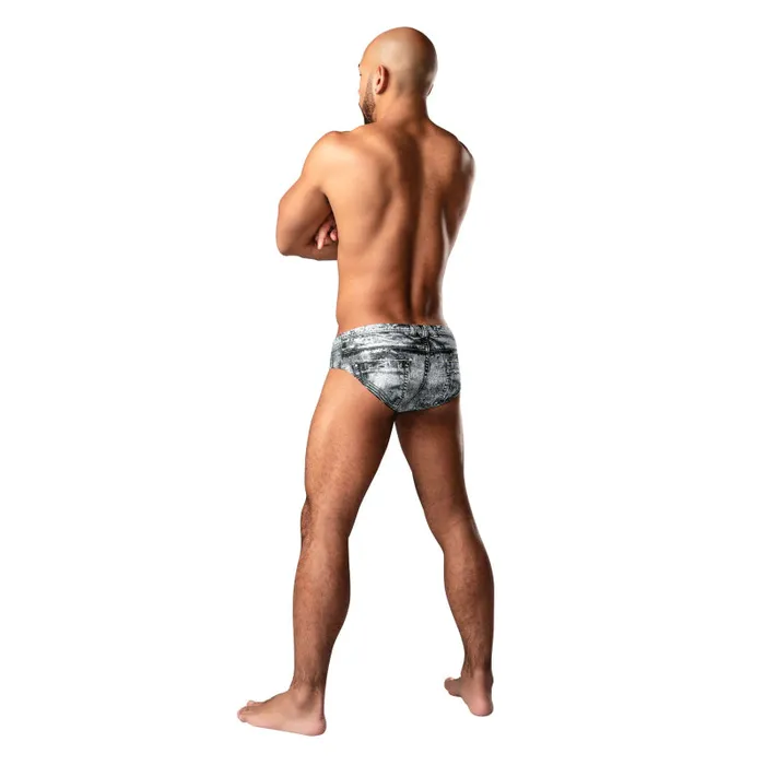 Male Sex Toys | Dirty Denim - Bikini - X-Large - Denim - Male Power Male Sex Toys | Dirty Denim - Bikini - X-Large - Denim - Male Power
