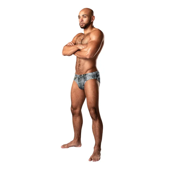 Male Sex Toys | Dirty Denim - Bikini - X-Large - Denim - Male Power Male Sex Toys | Dirty Denim - Bikini - X-Large - Denim - Male Power